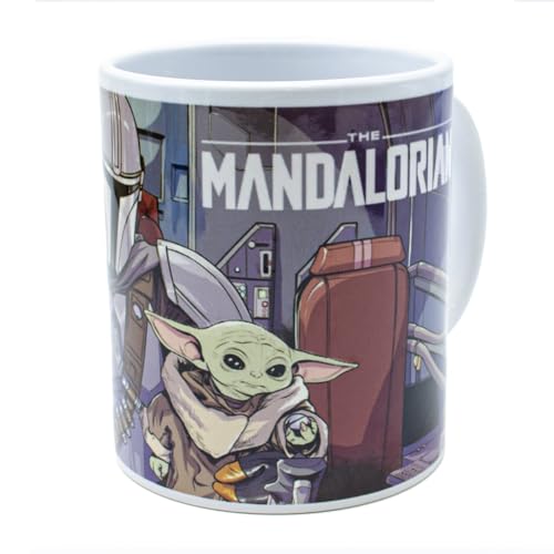 ms móvil shop THE MANDALORIAN Star Wars - Taza Cerámica Desayuno