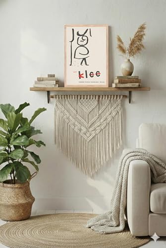 Image of BLINKART Typography Aesthetic Modern Art Walls With Frame | Natural Wood Texture | Living Room Bedroom Office Wall Decoration | Poster Home Decor Frames Wall Bedroom | 12x8 Inches (D391)