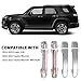 Door Handle Covers Trim Compatible with Toyota 4Runner 4WD N280 Prado J150 2010-2022 2017 2018 2019 2020 2021 Car Styling Accessories Exterior Door Handles Chrome With Smart Key Holes 8PCS ABS