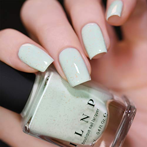 Image of ILNP Tea Cup - Antique Pastel Mint Speckled Nail Polish