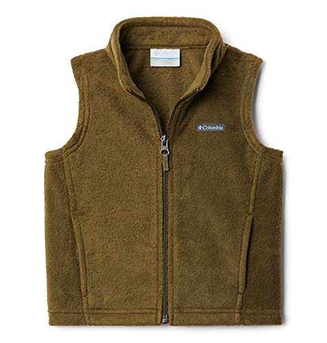 Columbia Youth Boys Steens Mtn Fleece Vest, New Olive, Medium #TOP4