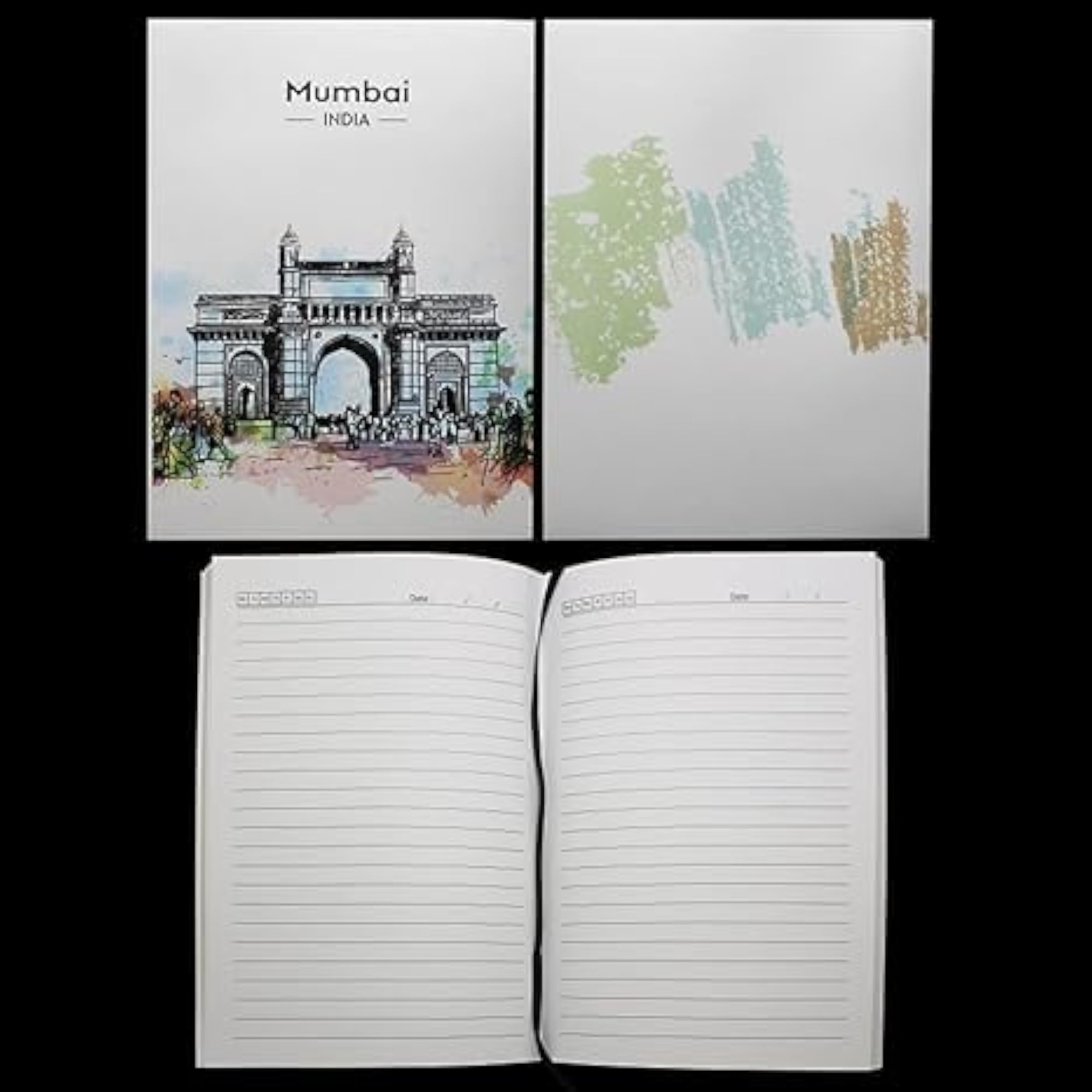 Verbose Beautiful Table Clock, Diary and Pen Gift Set