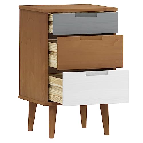 Table de chevet MOLDE bois massif pour résoudre le manque de rangement - 6