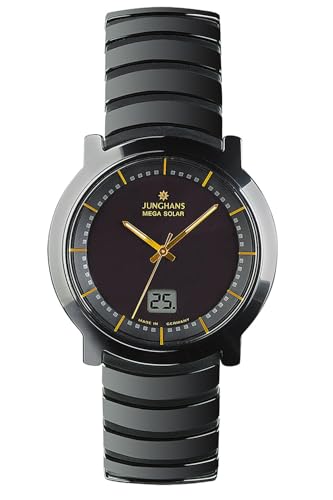 JUNGHANS Herrenuhr Stratos Mega Solar Keramik Schwarz LE 18/1116.44 JUNGHANS Herrenuhr Stratos Mega Solar Keramik Schwarz LE 18/1116.44