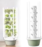 Facile à utiliser : l'installation de ce système de plantation hydroponique est simple. Suivez les instructions pour faire germer les graines dans le plateau, placez-les dans la tour, connectez l'eau et l'alimentation, et il fonctionnera automatiquement.