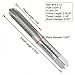 Accusize Industrial Tools 5 Pcs M10x1.0 HSS Metric Spiral Point Taps, ANSI, Ground, 2 Fl, SPT-10M-10x5