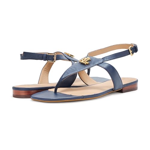 Lauren Ralph Lauren Women's Everley Nappa Leather Sandals3