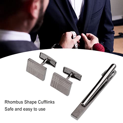 Set manchetknoop dasspelden voor heren Galvanisch proces - Image 5