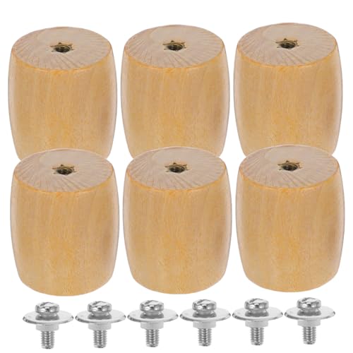 Cabilock 6 Piezas de Perillas para Cocinas Anticalor y Ergonómico para Cacerolas y Sartenes