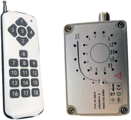 Modulador y mando a distancia para (focos que necesiten modulador+,amdp) Compatible solo con nuestra Iluminacíon.