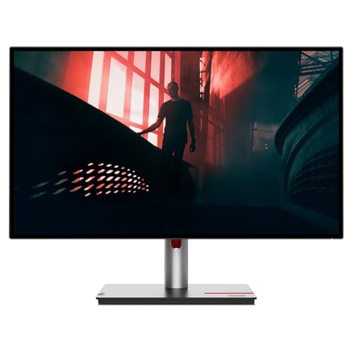 Image of Lenovo ThinkVision P27q-30 27 inch Class WQHD LED Monitor - 16:9 - Raven Black