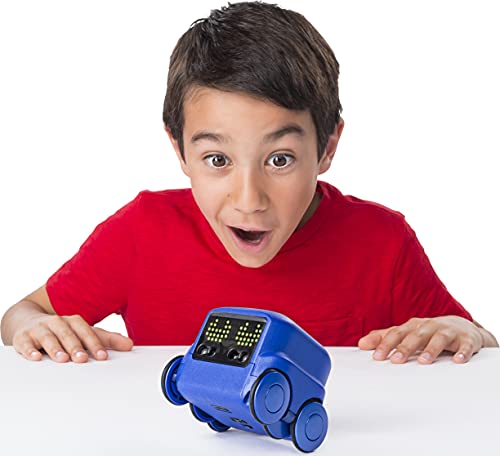 Buy Boxer Interactive Robot Toy (Blue) with Personality and - Main Image