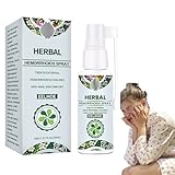 Cremas Hemorroides Spray, Spray Alivio Hemorroides, Efecto Frescor Instantáneo Que Calma La Molestia, Reduce La Sensación De Irritación, Y Usar En Cualquier Lugar (1pc)