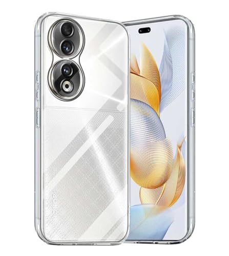 Image of Soft Silicone TPU Back Cover Compatible with Honor 90 5G, Transparent