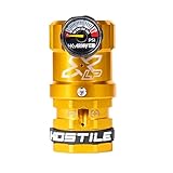 HK Army Hostile Airsoft XLP HPA Regulator Side Port for Compressed Air Tanks (Gold)