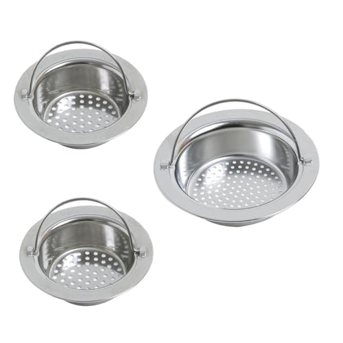 Coladores de acero inoxidable para cocina y baño 6 piezas miniatura 5