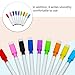 NUOBESTY Colored Ink Markers 45pcs Whiteboard Markers Dry Erase Erasable Pen for Writing Supplies