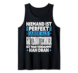 Niemand Ist Perfekt Außer Der Gartenbautechniker Tank Top