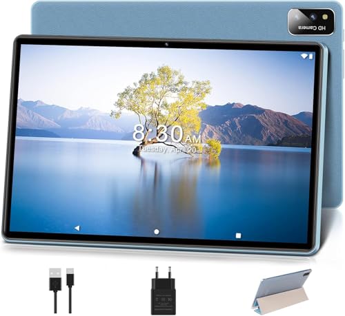 SEBBE Tablet 10 Pulgadas 4GB RAM+64GB ROM (128GB TF),Tablet Android Octa Core, | Pantalla HD IPS...