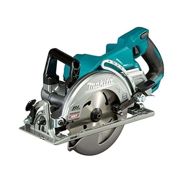 Makita RS001GZ Akku-Handkreissäge 65mm 40V max. (ohne Akku, ohne Ladegerät), Petrol