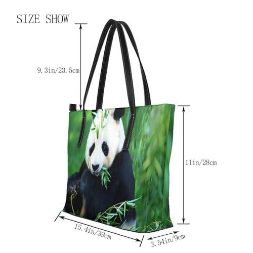 Sac de travail léger grand format imperméable avec design panda