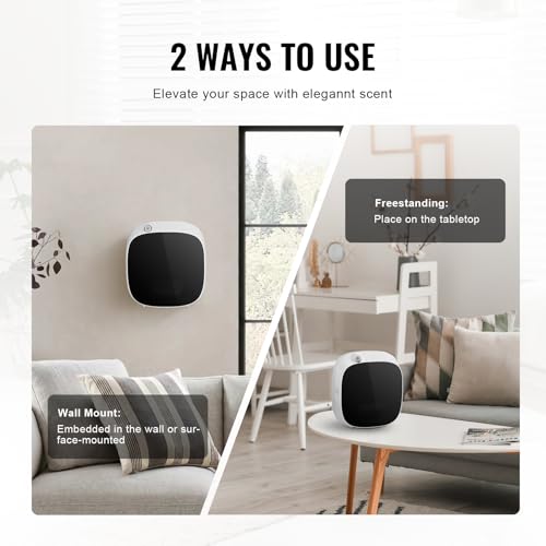 Difusor aromático eléctrico Happybuy 100ml Bluetooth Smart Scent miniatura 6