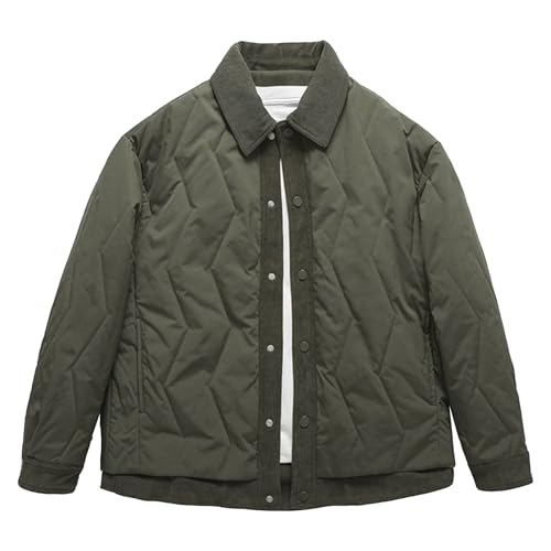 Veste matelassée isolante homme ample : fini les blousons lourds XXL