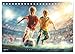 Football Kids in Action Desk Calendar 2026 DIN A5 Landscape CALVENDO Monthly Calendar: Every Month Full of Fun and Team Spirit, the Football Wall Calendar for Real Football Kids