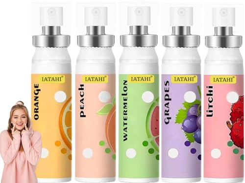Spray Para El Aliento Bucal Espray,5pcs Spray para el Cuidado BucalSpray bucal,Ambientador Bucal,Sprays Cuidado Bucal Refrescante Aliento,Sprays Bucal Mal Aliento,Ambientador Bucal en Sprayss