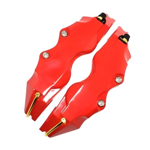 JNNJ 2 Pièces Housse D'étrier De Frein Pour Voiture, Housse D'frein Pour Frein à Disque Avant Et Arrière, Housses D'étrier De Frein 3D Durables, Haute...