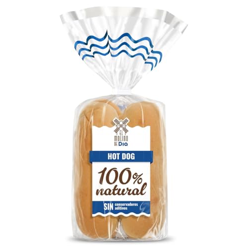 El molino de Dia Panecillos para hot dog, bolsa 220g