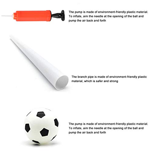 Junlucki Rede de objetivos de futebol ao ar livre durável e confiável para crianças