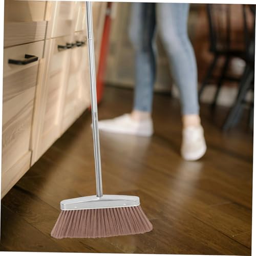 BAZEITFLOW Edelstahlbesen mit Langem Stiel Ergonomisch für Innen und Außen Robustes Patio Badezimmer reinigungsgerät Vielseitig Langlebig und Komfortabel für Haushalt und Garage – Bild 8