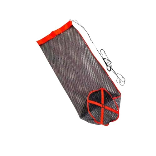 Portable Nylon Fishing Diving Fishing Net Bag Catching Netting Fishes Holding Bags Outdoor Drawstring Live Fish Outdoor Drawstri