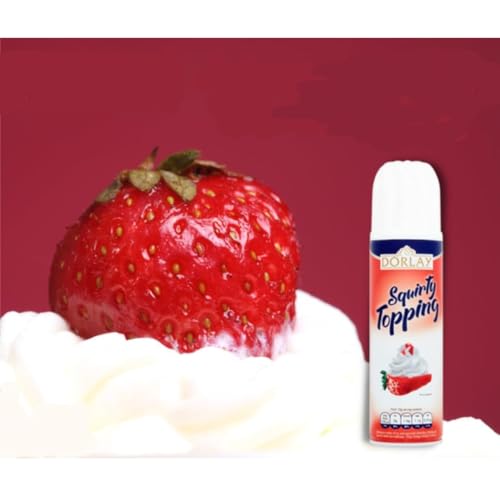 Image of Dorlay Squirty Topping Whipping Cream Spray, 250g (Imported)