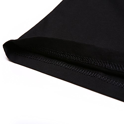 Shhdg Calvin & Hobbes Quotes About Life Man Mercerized Cotton T-shirt Black XL