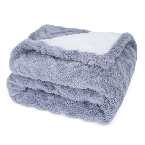 Nobleza Couverture Imperméable pour Ghiens, Couverture en Peluche Douce pour Chiens et Chats de Taille Moyenne et Grande, XL 152 x 127 cm, Réversible,...