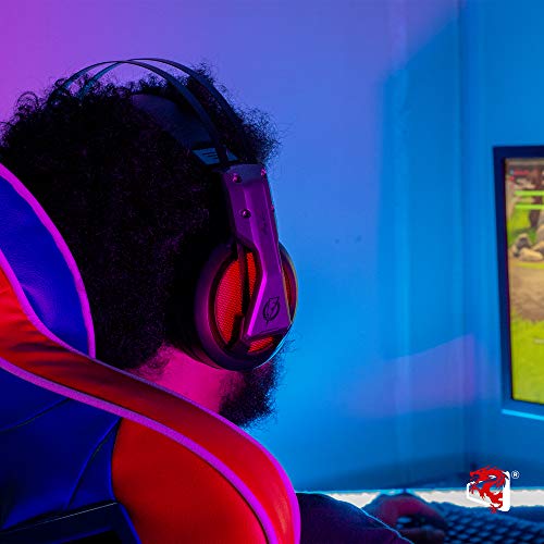 Headset gamer storm 7.1 virtual channel com microfone - linha gamer flakes power, Preto