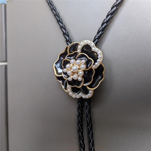 Image of Animal & Plant Bola Tie Bolo Tie Wedding Necklace for Men Women Groomsmen Western Cowboy Necktie