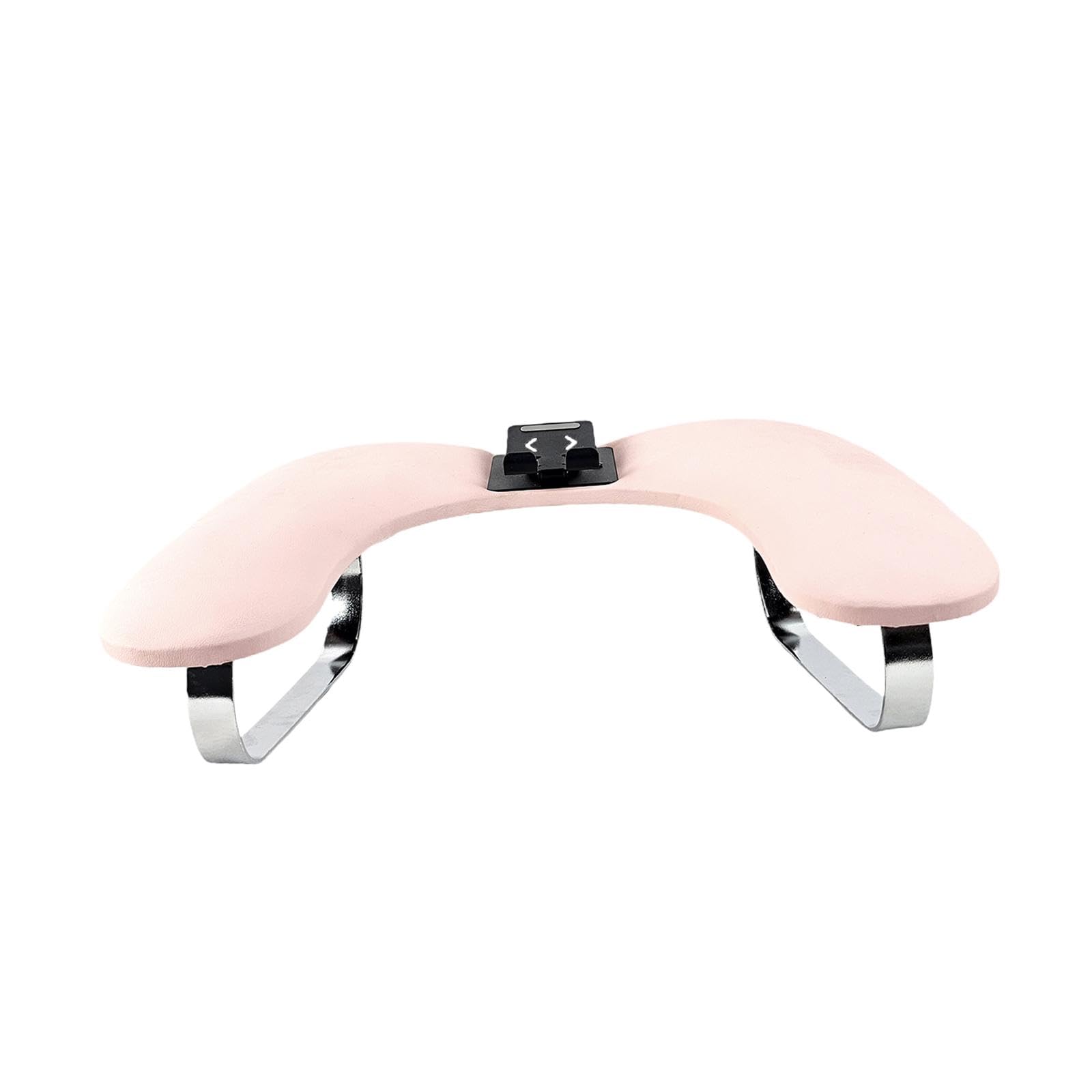Poggiabraccia per Manicure, Cuscino Morbido per La Mano, Poggiabraccia Elegante con Supporto per Telefono, Cuscinetto per Unghie per Estetiste, Rosa