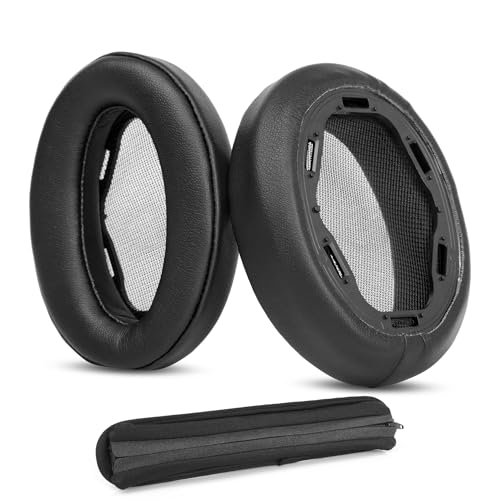 WH-H910N Headset Premium Protein Leather Earpads and Headband Cushion Compatible with Sony WH-H910N Headset Earpads Cushion miniatura 1