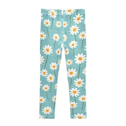 Girls' Leggings Florals Daisy Kids Yoga Tights Pants 1 Pack 208578372
