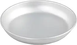 Placa de Liga de Alumínio, Alimentos que Servem a Bandeja de Alimentos para Acampamento de Camping de Pratos, Versátil para Cozinhas e Restaurantes