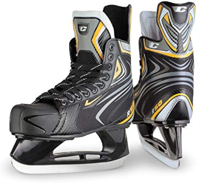 Erik Sports Canadian R50 Men's Ice Hockey Skates, Sizes 5.013.0