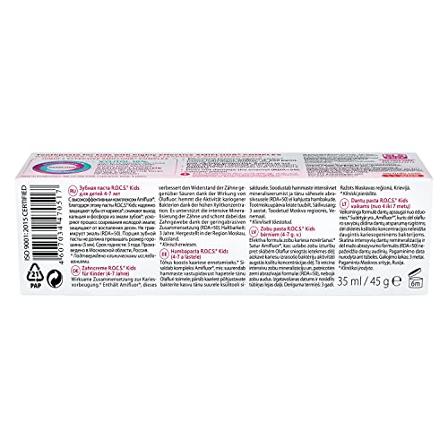 R. O. C. S. Dentifricio Bambini Lampone e fragola