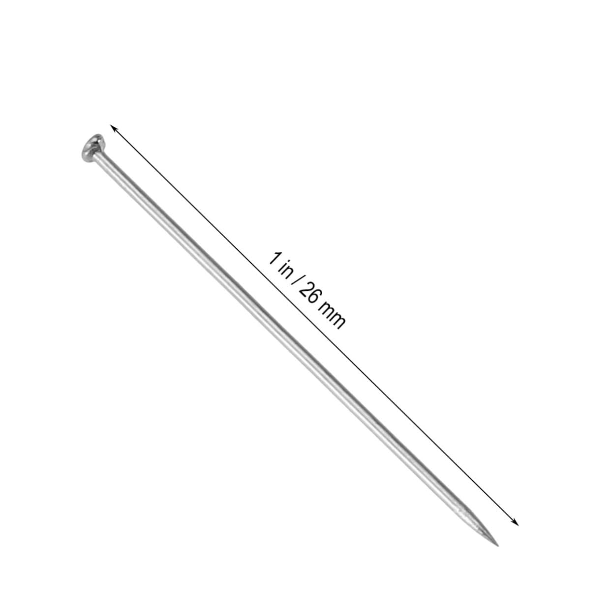 ARTIBETTER 2000 Pieces Jewelry Making Head Pins Stainless Steel Straight Sewing Pins for Jewelry Making Sewing