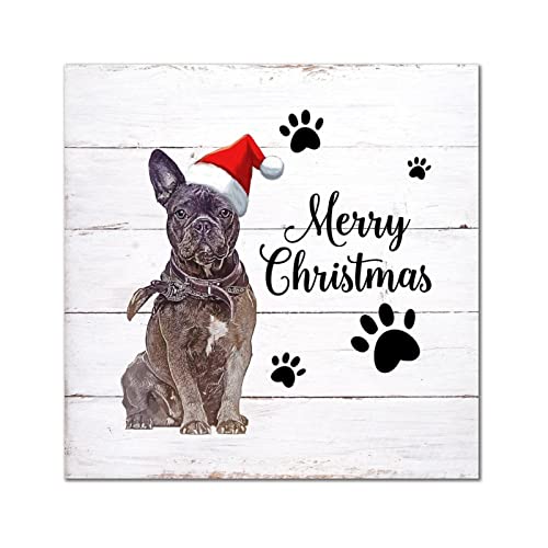 Plaque en bois Merry Christmas pour décorer facilement vos murs sans encombrer