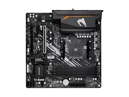 GIGABYTE B550M Aorus Elite Ax (Am4/ AMD/ B550/ Micro ATX/Single M.2/ Sata 6Gb/S/USB 3.2 Gen 1/ Realtek Gbe LAN/Pcie 4.0/ DDR4 Motherboard) - Image 4