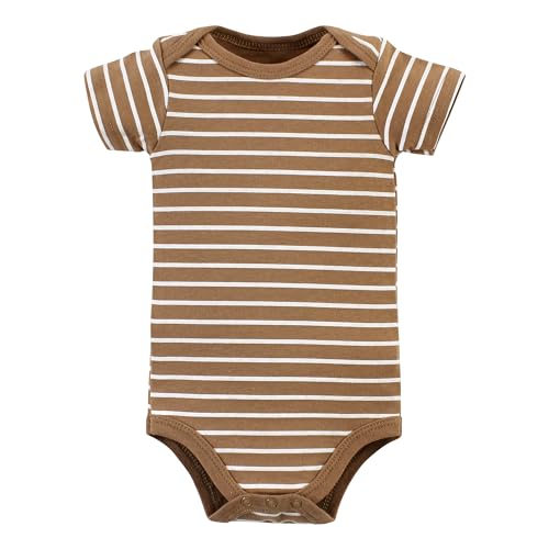 Image of Hudson Baby Unisex Baby Cotton Bodysuits 5-pack
