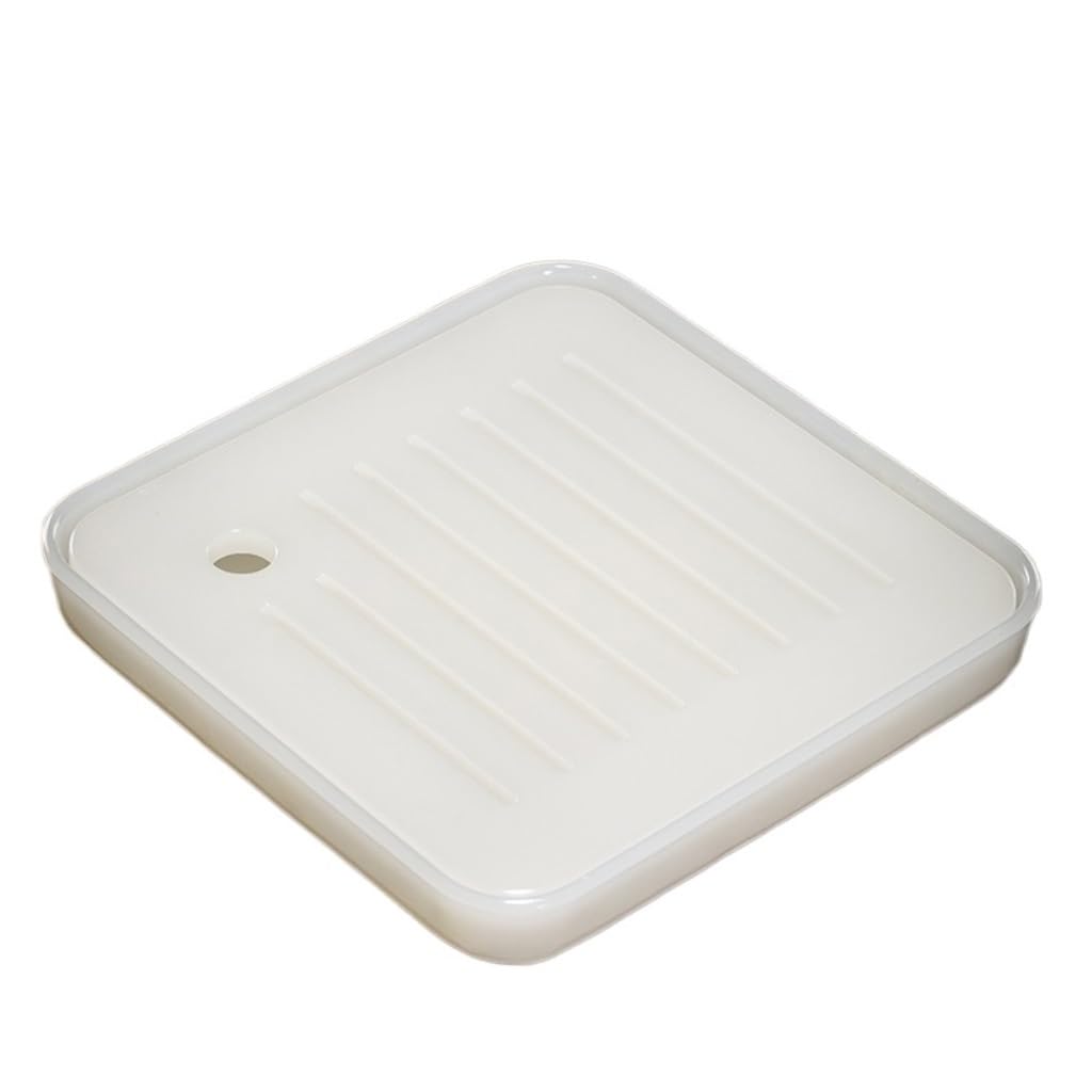 GTHTUHFD Kung Fu Tea Tray Chinese Simple Tea Tray Square Water Storage Tray Household Kung Fu Tea Ceremony Accessories Tea Room Tray,A